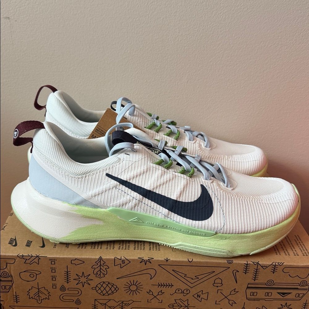 Nike Juniper Trail 2 Summit White Thunder Blue DM0821-103 Women’s Size 11.5 - Picture 2 of 6